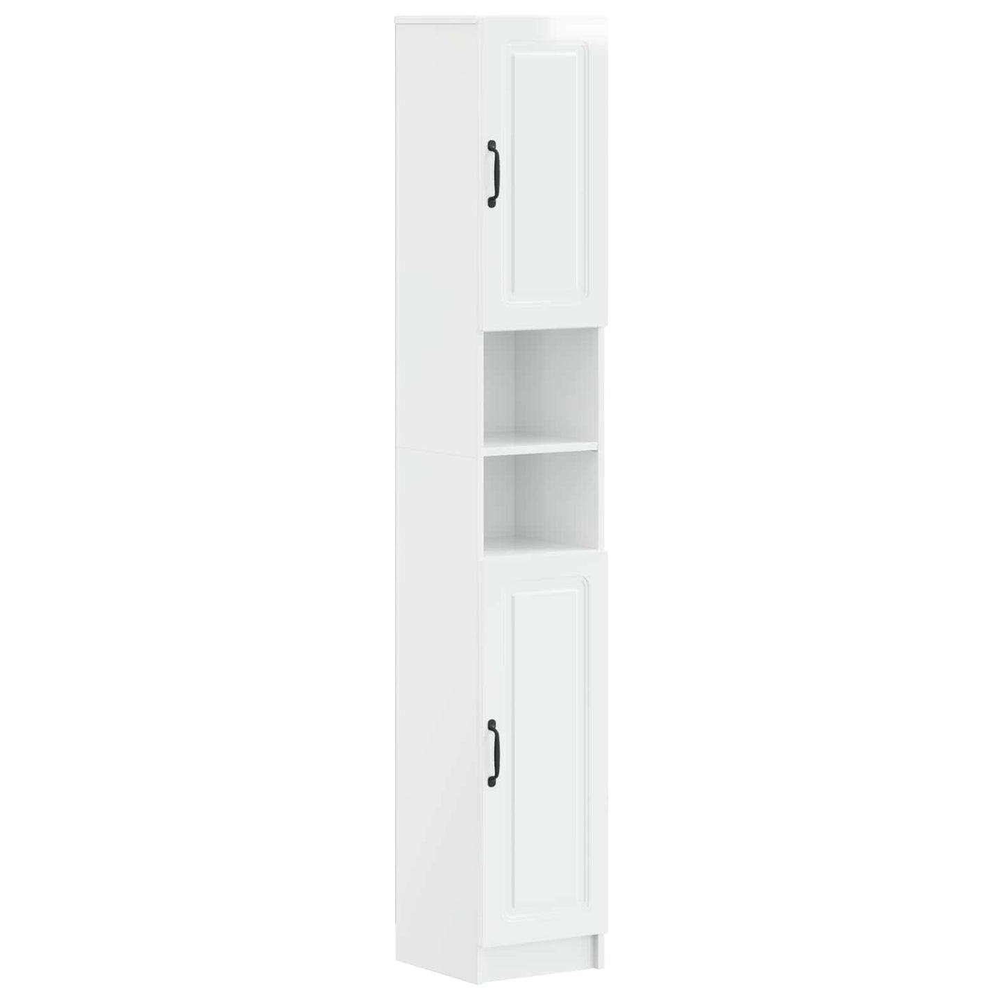 4 Piece Bathroom Cabinet Set UTRECHT High Gloss White