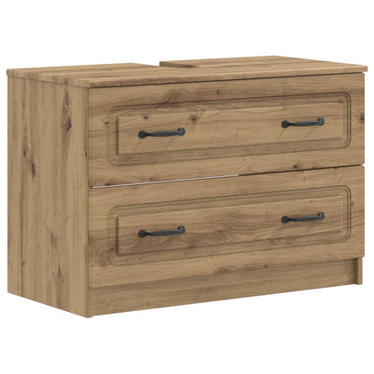 4 Piece Bathroom Cabinet Set UTRECHT Artisan Oak