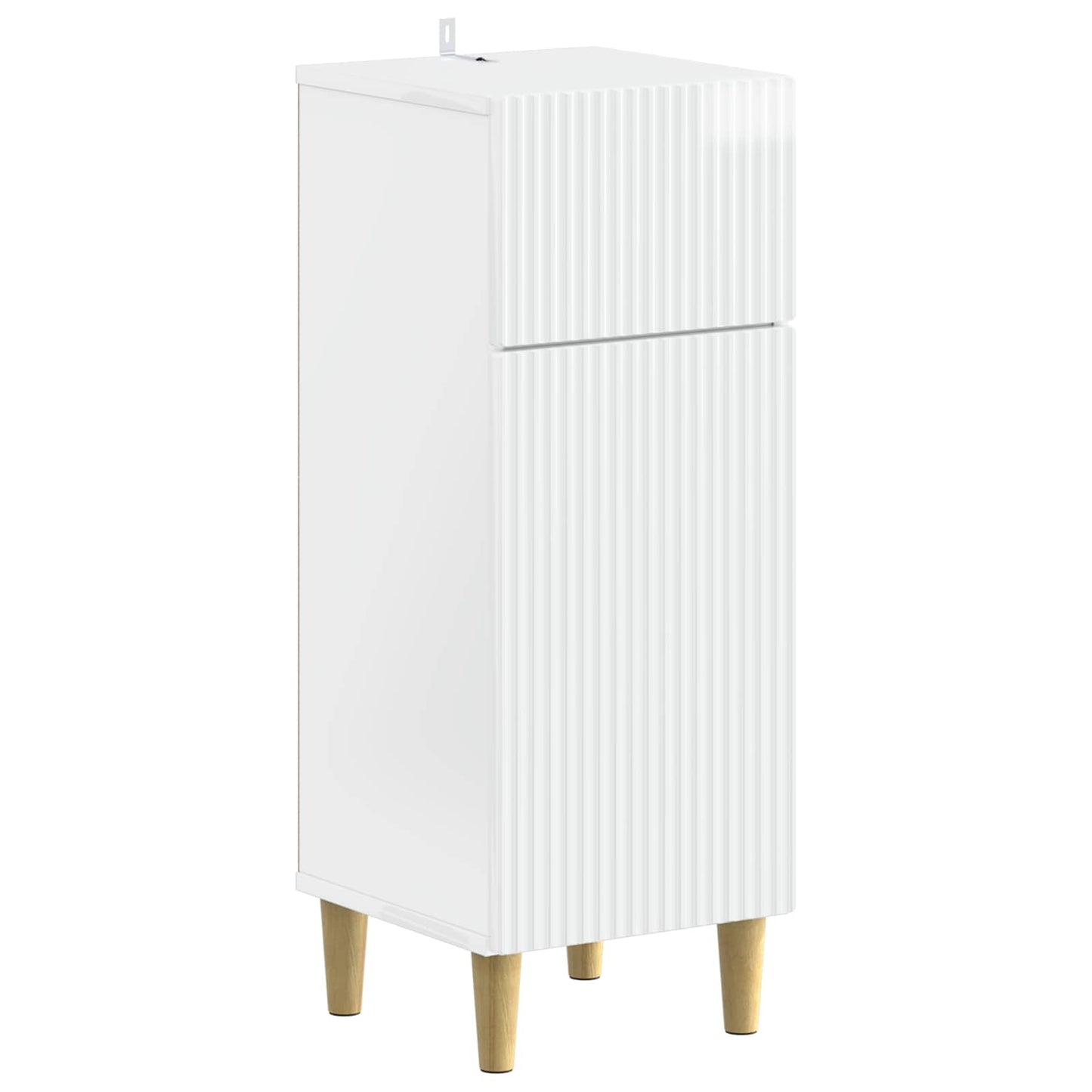 2 Piece Bathroom Cabinet Set ARNHEM High Gloss White