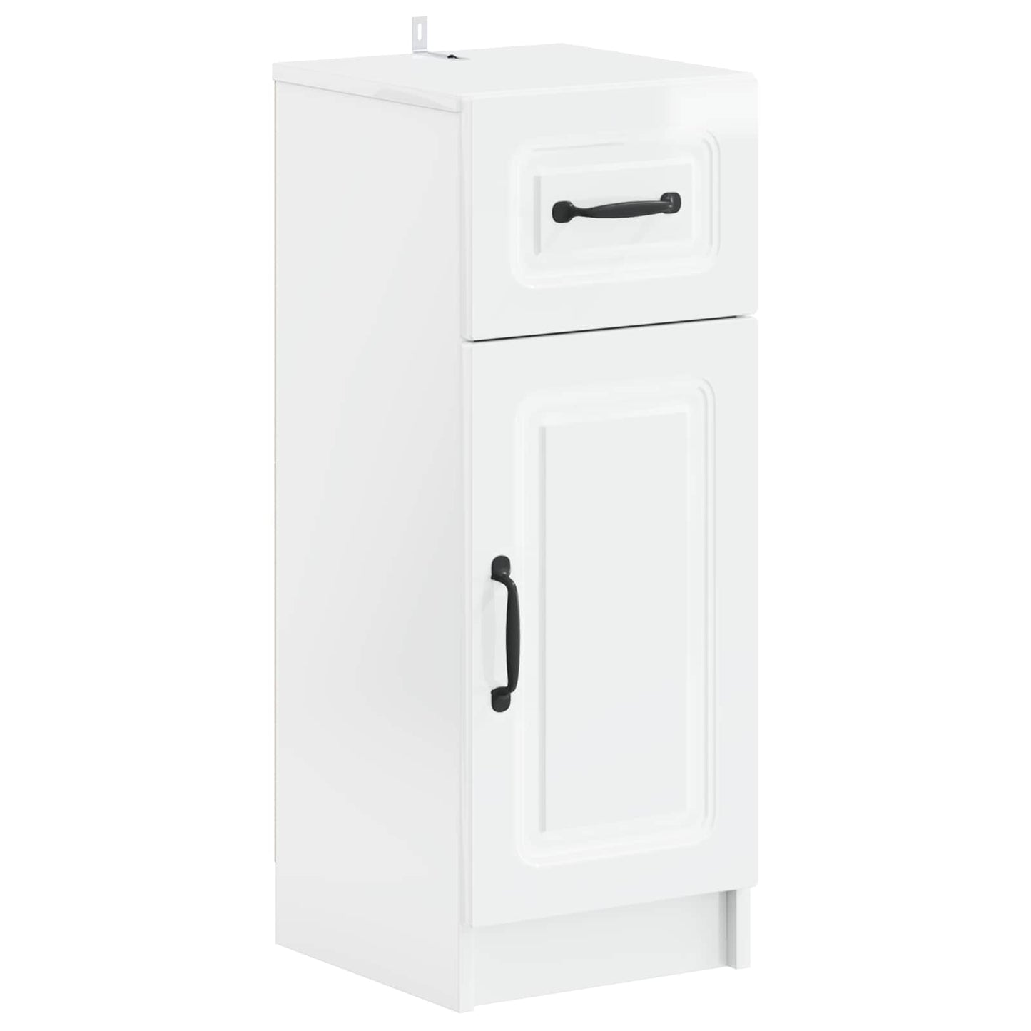 2 Piece Bathroom Cabinet Set UTRECHT High Gloss White