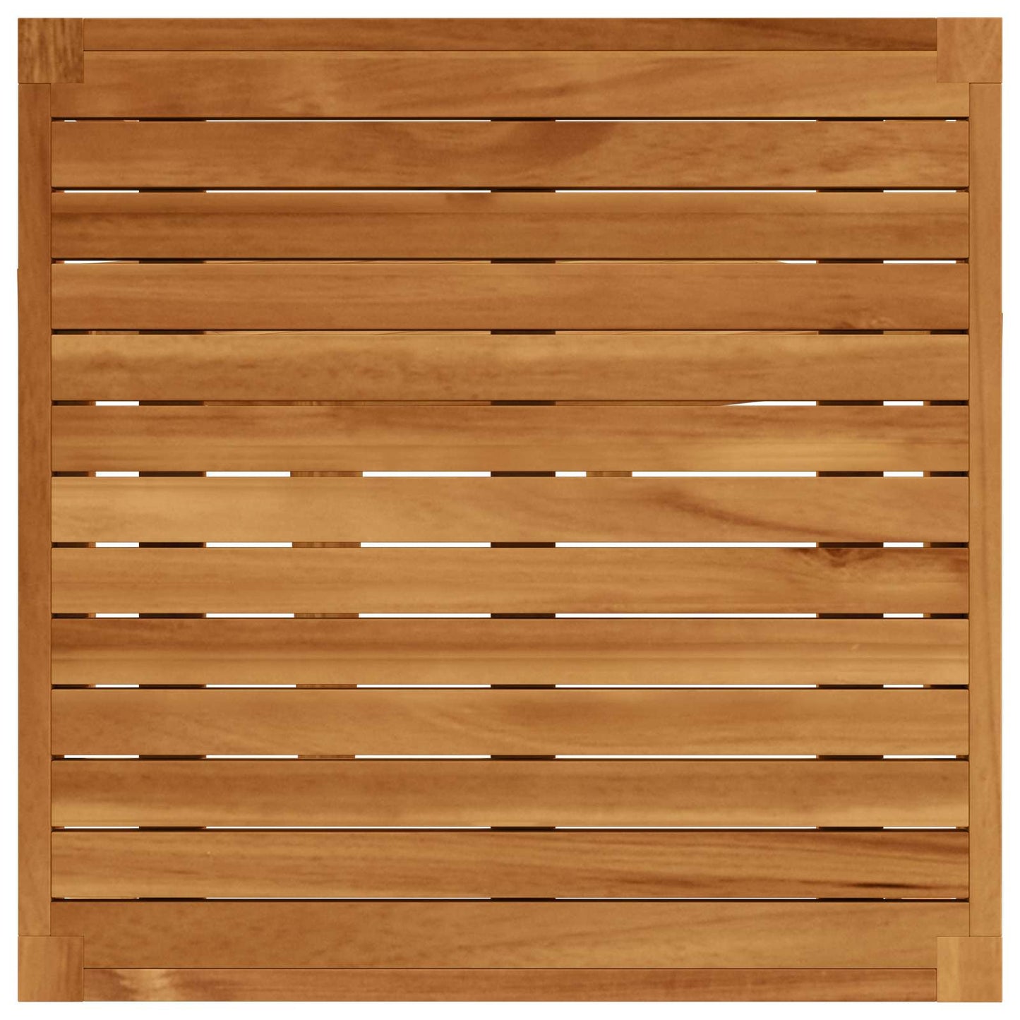 8 pcs Solid Acacia Wood & Rope Natural