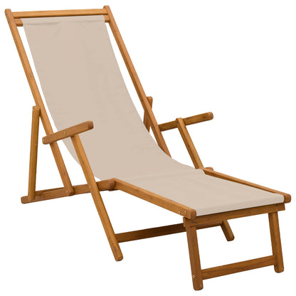Folding Sun Lounger 2 pcs 3 Position Solid Eucalyptus Wood