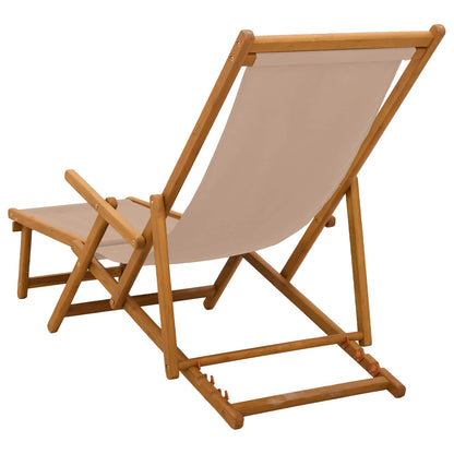 Folding Sun Lounger 2 pcs 3 Position Solid Eucalyptus Wood