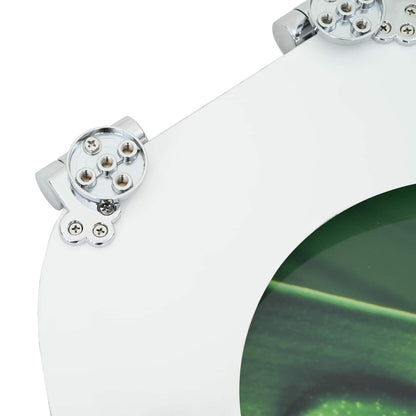 Soft-Close Toilet Seat Green Drop 44 x 38 cm MDF board