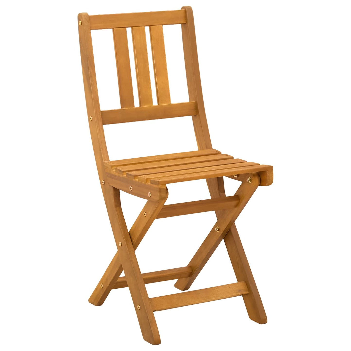 Garden Chair 4 pcs Dark Grey Solid Acacia Wood