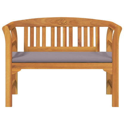 Rose Bench Natural 44.88 x 18.11 x 32.48 in Solid Acacia Wood