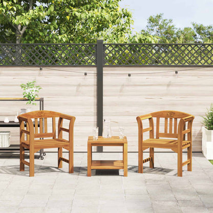 Rose Bench Natural 26.97 x 18.11 x 32.48 in Solid Acacia Wood