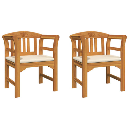 Rose Bench Natural 26.97 x 18.11 x 32.48 in Solid Acacia Wood