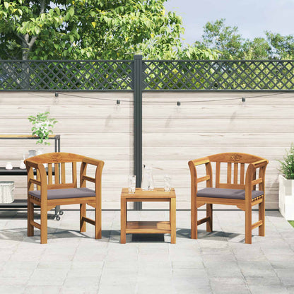 Rose Bench Natural 26.97 x 18.11 x 32.48 in Solid Acacia Wood
