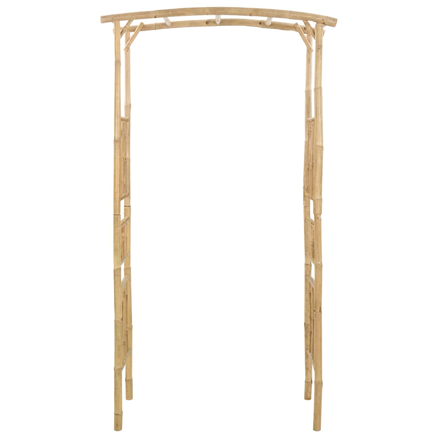 Garden Arch Natural 110 x 40 x 205 cm Bamboo