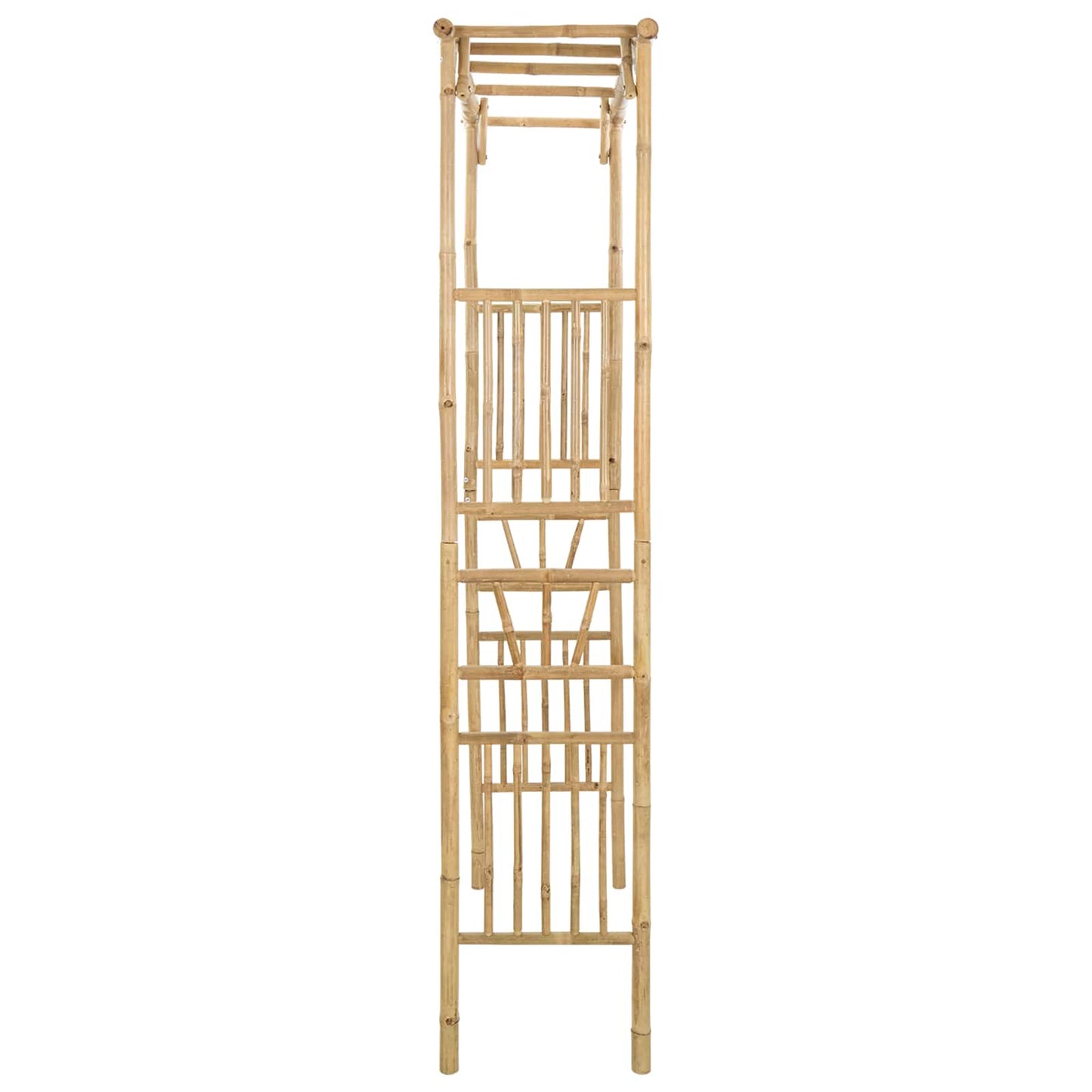 Garden Arch Natural 110 x 40 x 205 cm Bamboo