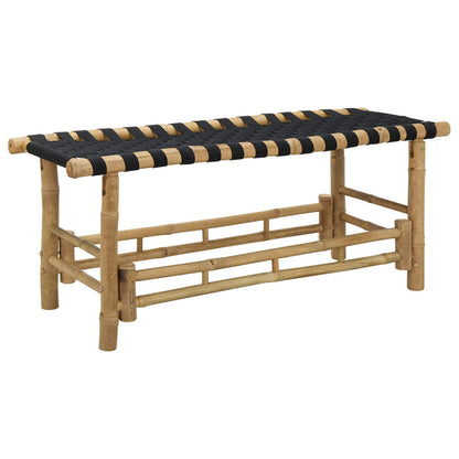 Garden Bench 43.31 x 14.96 x 15.75 in Bamboo Natural
