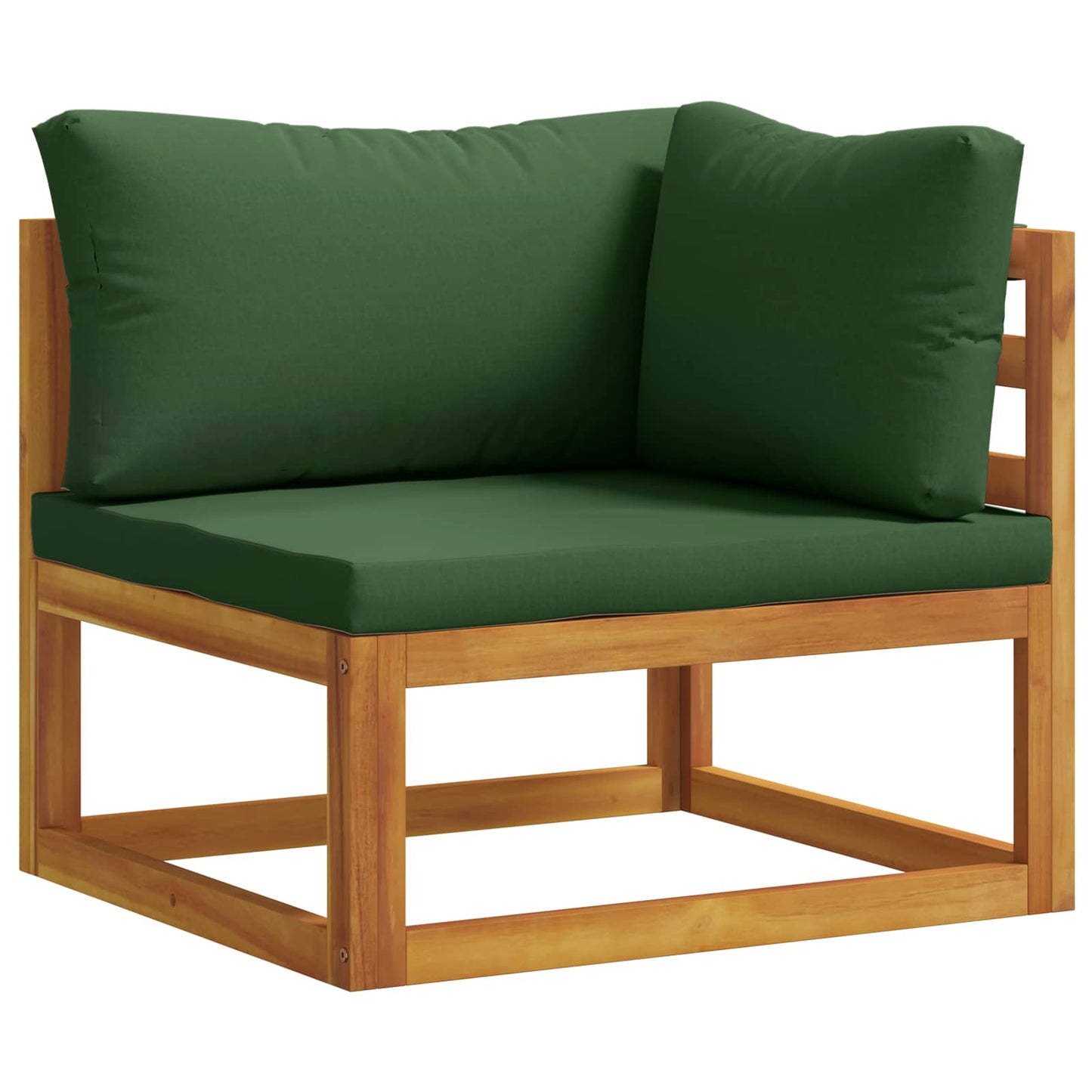 Sofa Set 4 pcs Natural Solid Acacia Wood