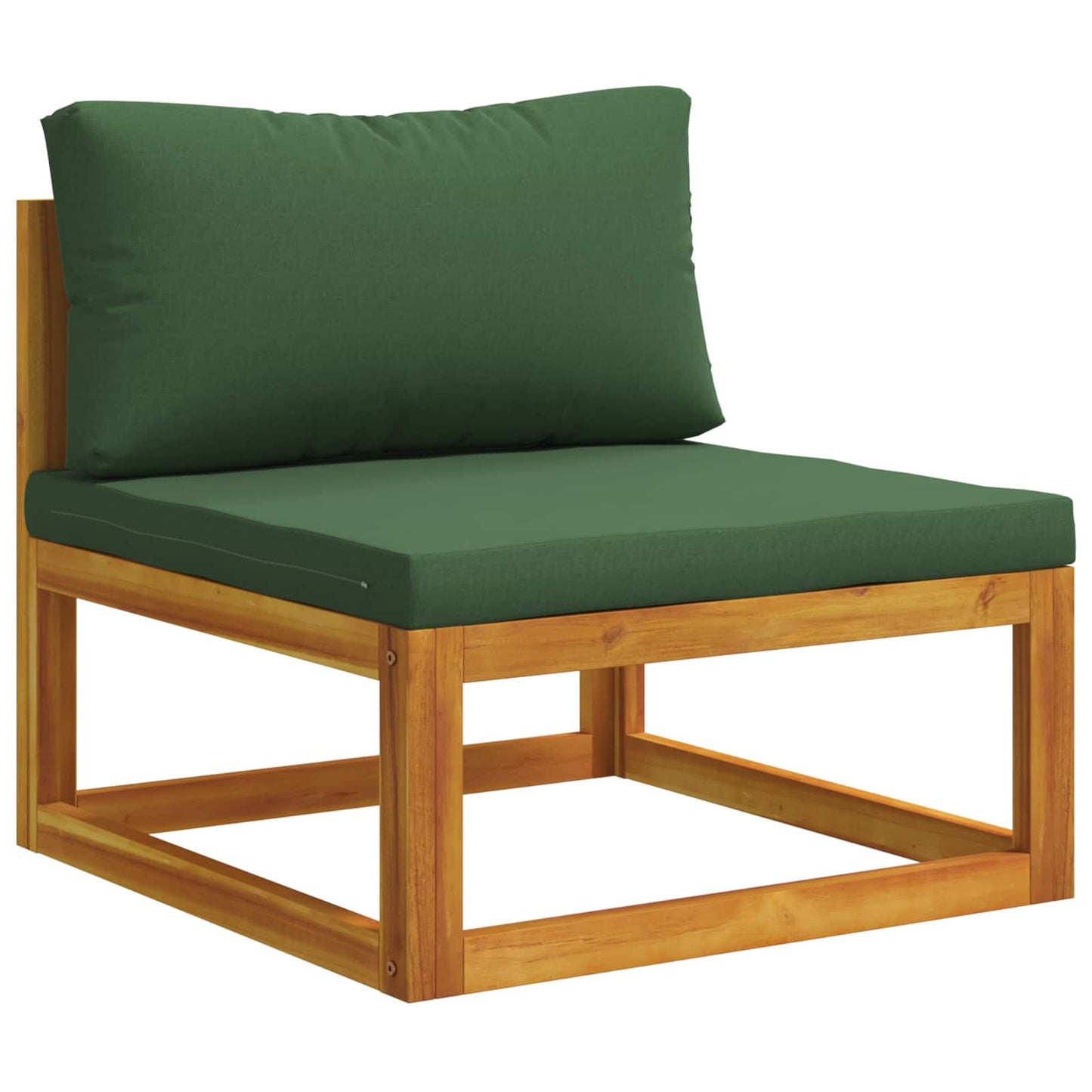 Sofa Set 10 pcs Natural Solid Acacia Wood