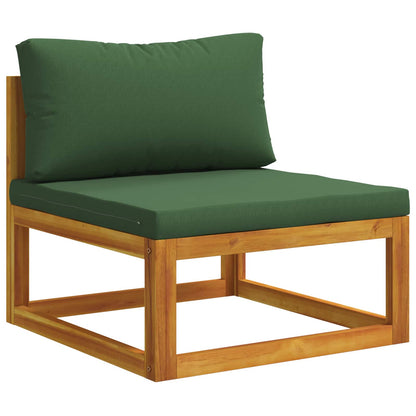 Sofa Set 5 pcs Natural Solid Acacia Wood
