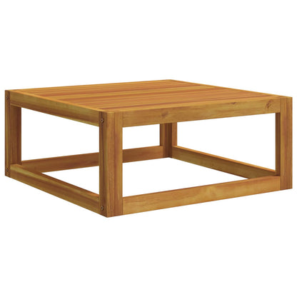 Sofa Set 11 pcs Natural Solid Acacia Wood