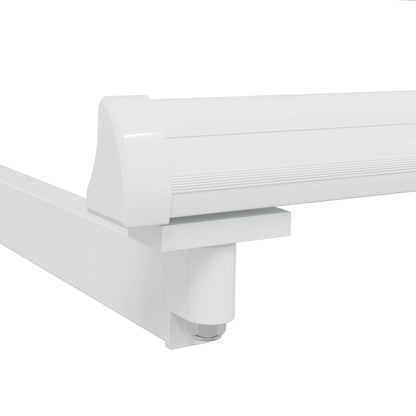 Manual Retractable Awning Frame White 3 x 2 m Aluminium