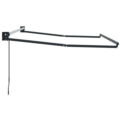 Manual Retractable Awning Frame Anthracite 3 x 2 m Aluminium
