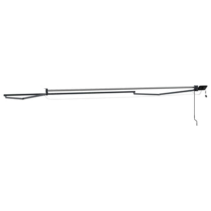 Electric Retractable Awning Frame Anthracite 4 x 2 m Aluminium