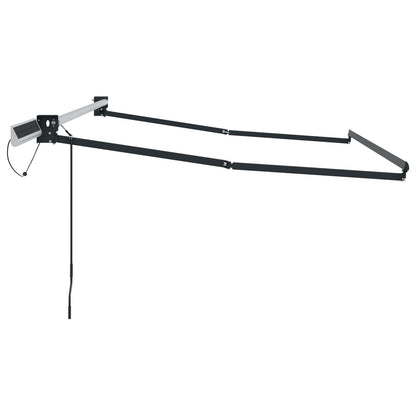 Electric Retractable Awning Frame Anthracite 3 x 2 m Steel