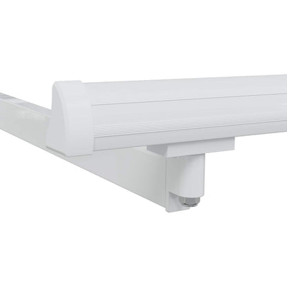 Manual Awning Frame Adjustable White 5 x 3 m Steel