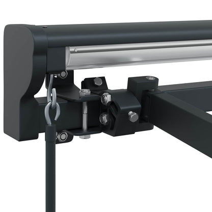 Manual Awning Frame Adjustable Anthracite 5 x 3.5 m Steel