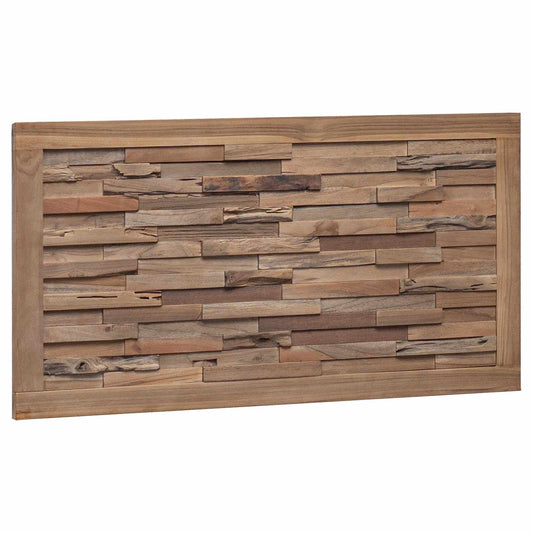 Bed Headboard Natural Solid Teak Wood