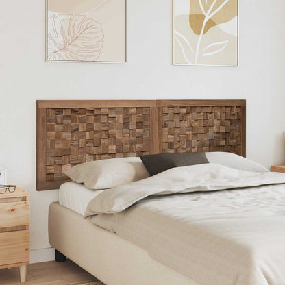 Bed Headboard Natural Solid Teak Wood