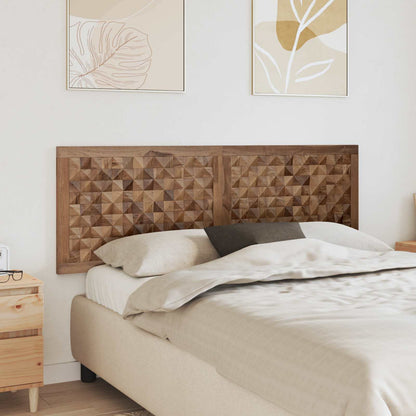 Bed Headboard Natural Solid Teak Wood