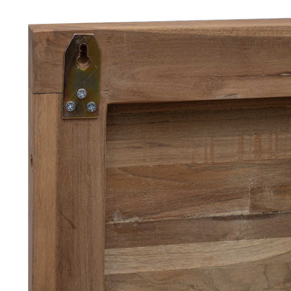 Bed Headboard Natural Solid Teak Wood