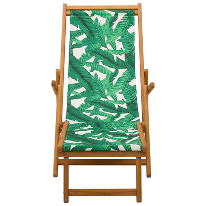 Folding Sun Lounger 3 Position Solid Eucalyptus Wood