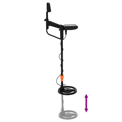 Metal Detector with LCD Display 3 Models 19 cm Coil Black