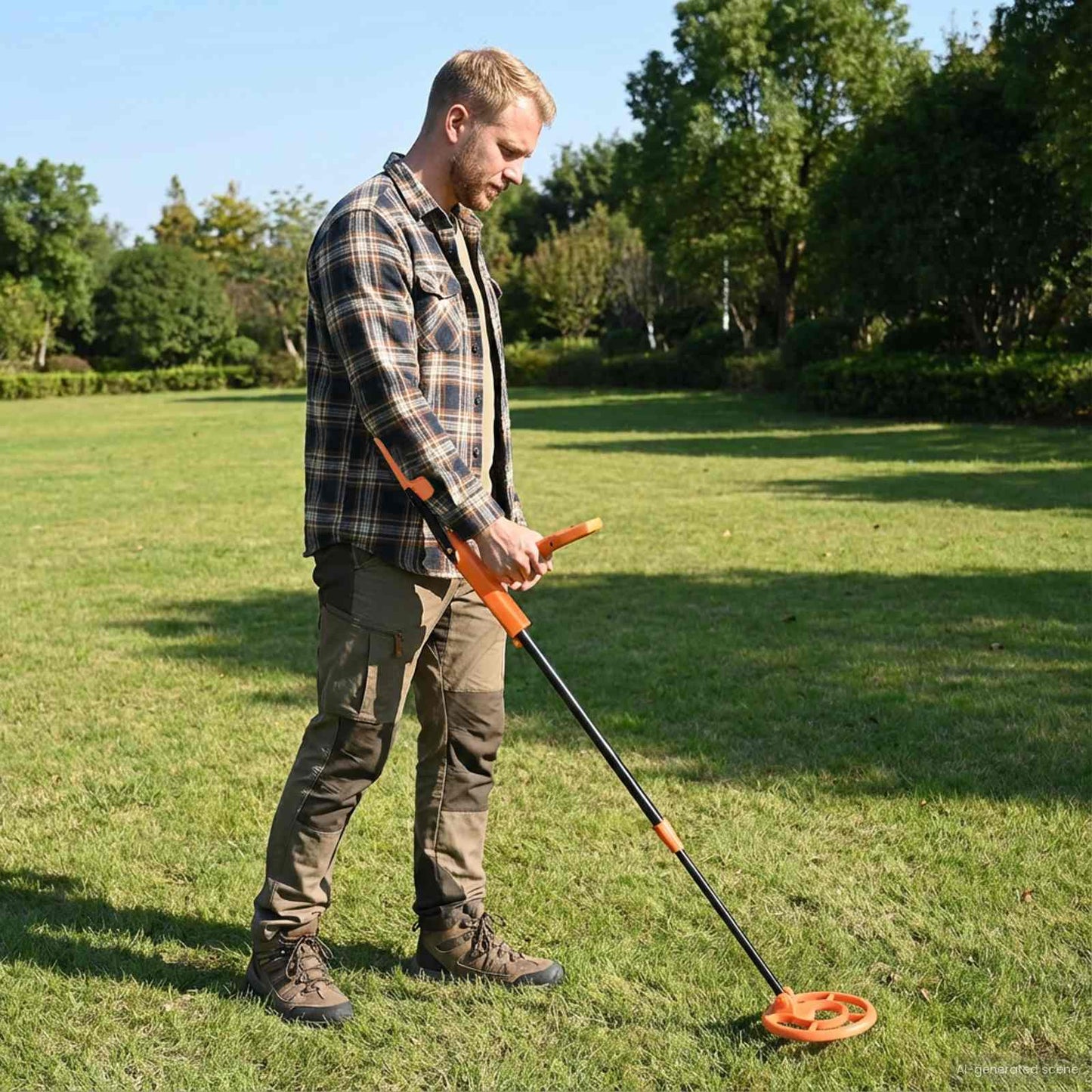 Metal Detector with LCD Display 2 Models 19 cm Coil Yellow