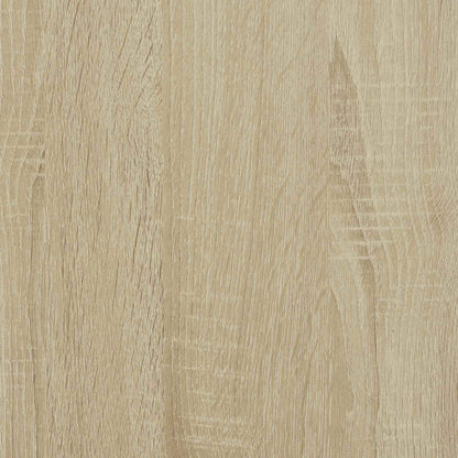 TV Cabinet with LED Sonoma Oak 165 x 34 x 40 cm Engineered Wood