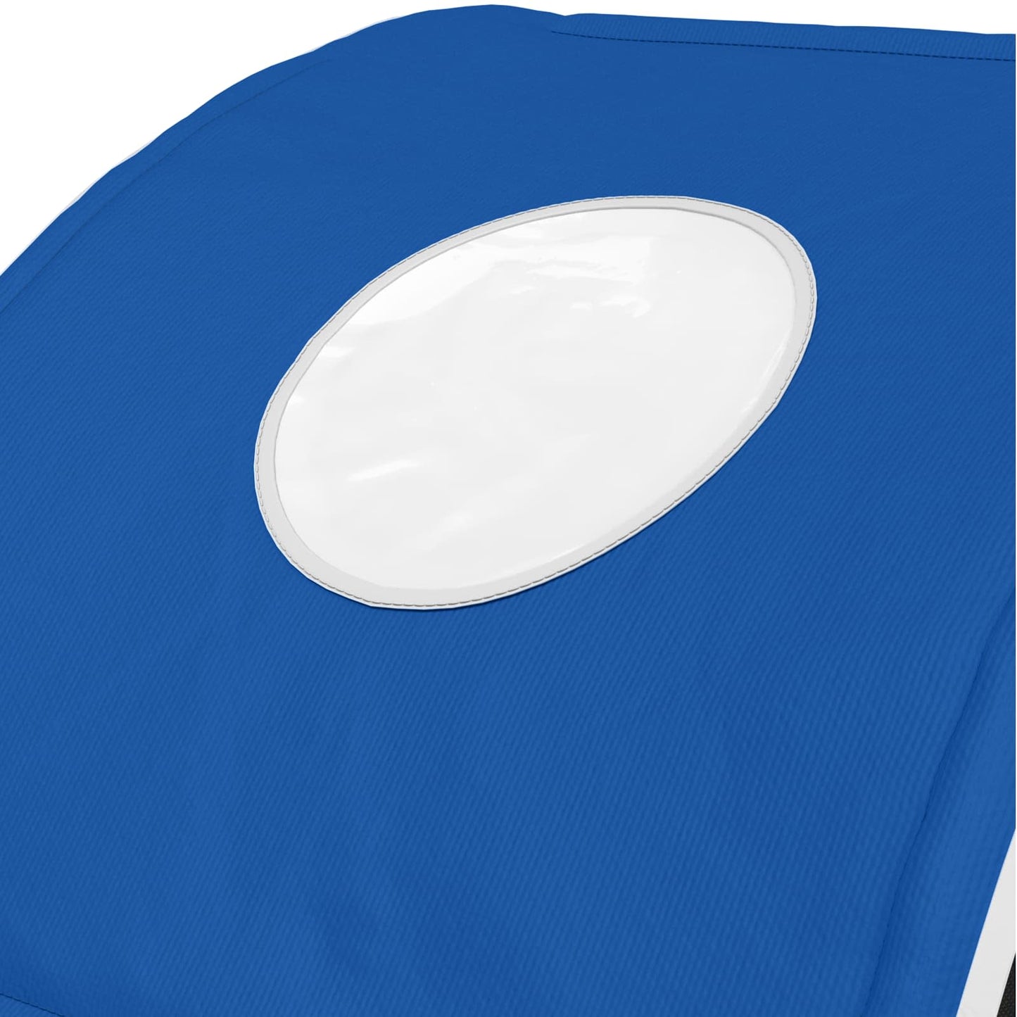 Bed Tunnel 2 pcs Blue 211 x 52.5 x 2 cm Polyester