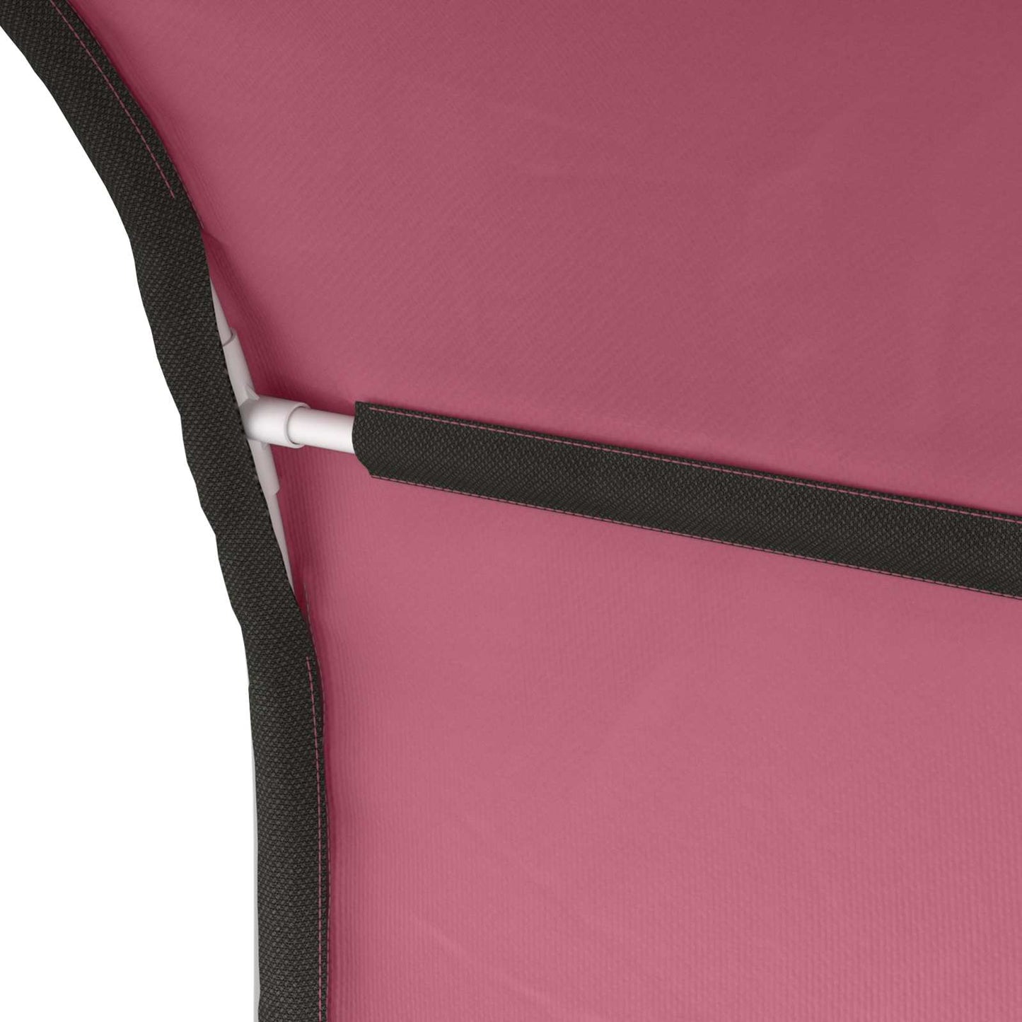Bed Tunnel 2 pcs Pink 211 x 52.5 x 2 cm Polyester