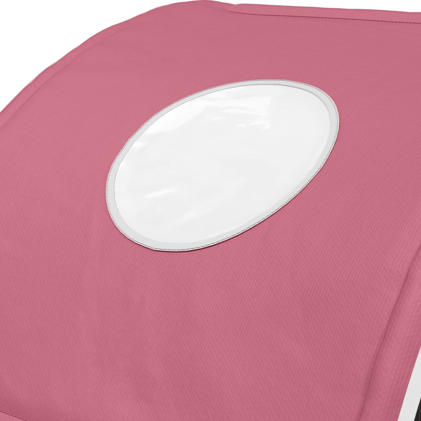 Bed Tunnel 2 pcs Pink 211 x 52.5 x 2 cm Polyester