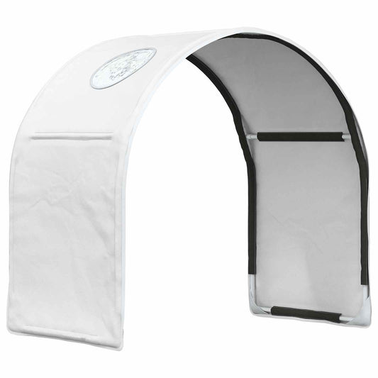 Bed Tunnel for Kids Loft Bed 2 pcs White Polyester