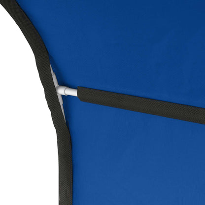 Bed Tunnel 2 pcs Blue 211 x 67.5 x 2 cm Polyester