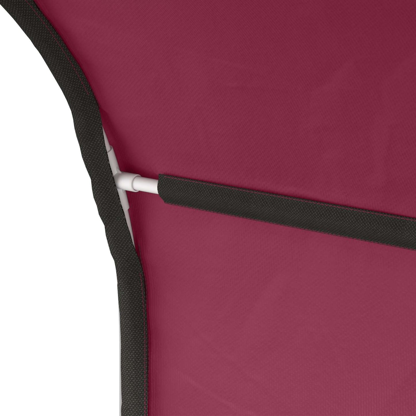Bed Tunnel 2 pcs Red 211 x 67.5 x 2 cm Polyester