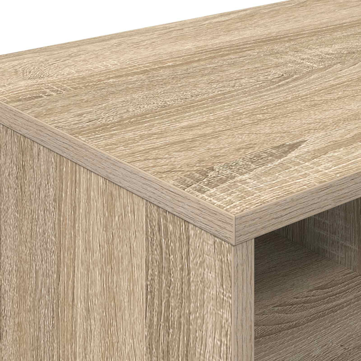Storage Cabinet for Loft Bed 2 pcs Sonoma Oak 66 x 35 x 48 cm