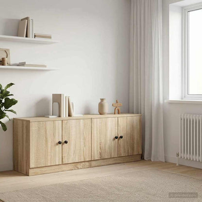 Storage Cabinet for Loft Bed 2 pcs Sonoma Oak 66 x 35 x 48 cm
