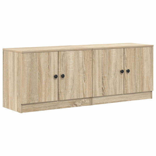 Storage Cabinet for Loft Bed 2 pcs Sonoma Oak 66 x 35 x 48 cm