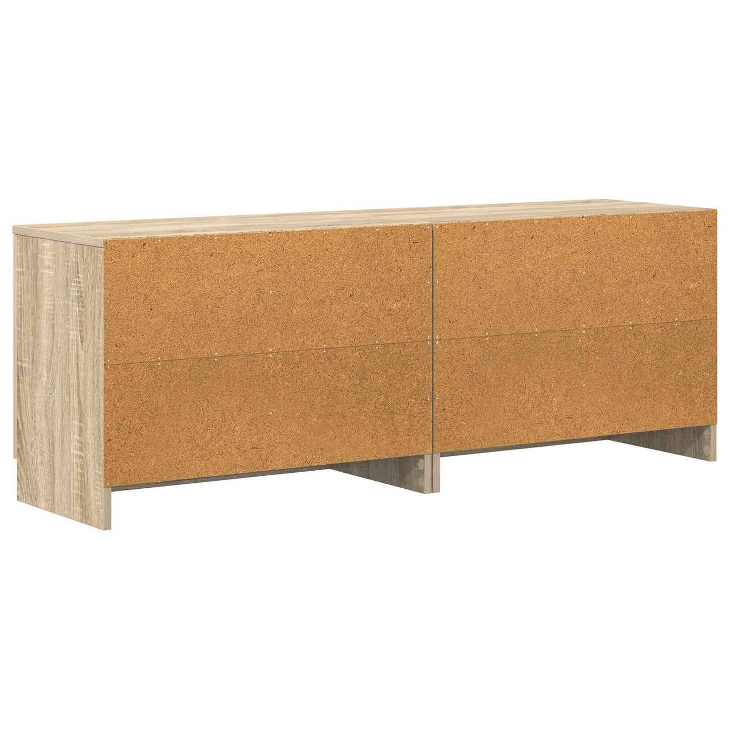 Storage Cabinet for Loft Bed 2 pcs Sonoma Oak 66 x 35 x 48 cm