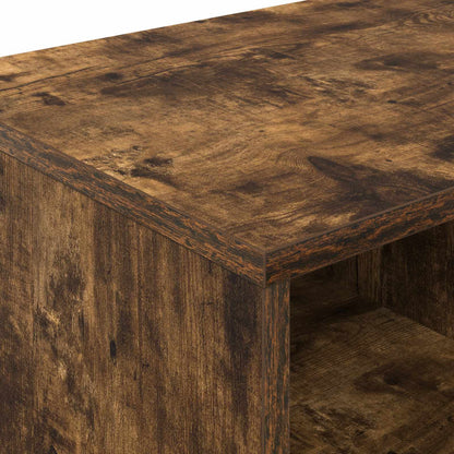 Storage Cabinet for Loft Bed 2 pcs Smoked Oak 66 x 35 x 48 cm