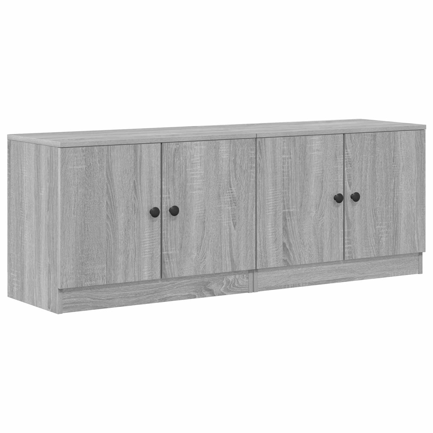 Storage Cabinet for Loft Bed 2 pcs Grey Sonoma 66 x 35 x 48 cm
