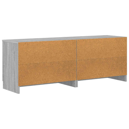 Storage Cabinet for Loft Bed 2 pcs Grey Sonoma 66 x 35 x 48 cm
