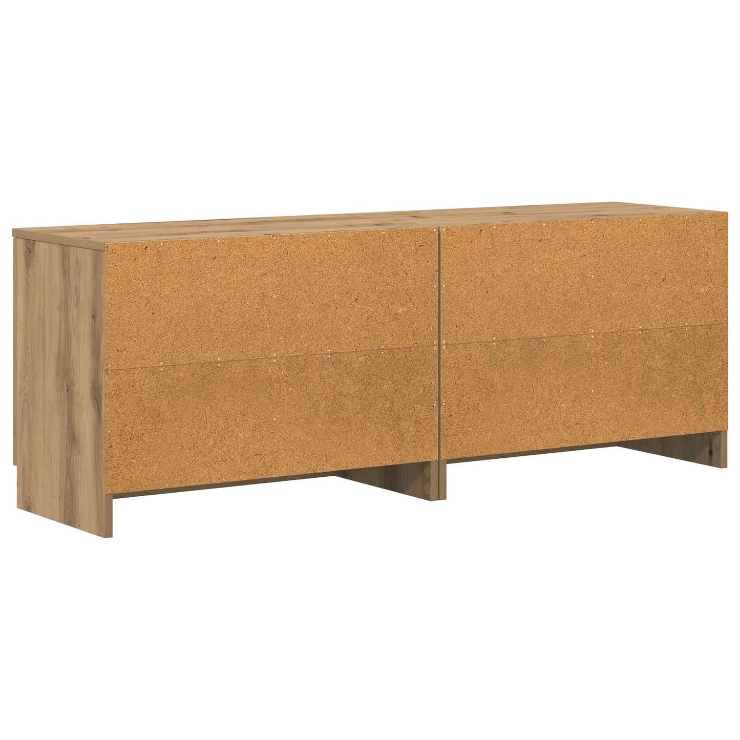 Storage Cabinet for Loft Bed 2 pcs Artisan Oak 66 x 35 x 48 cm