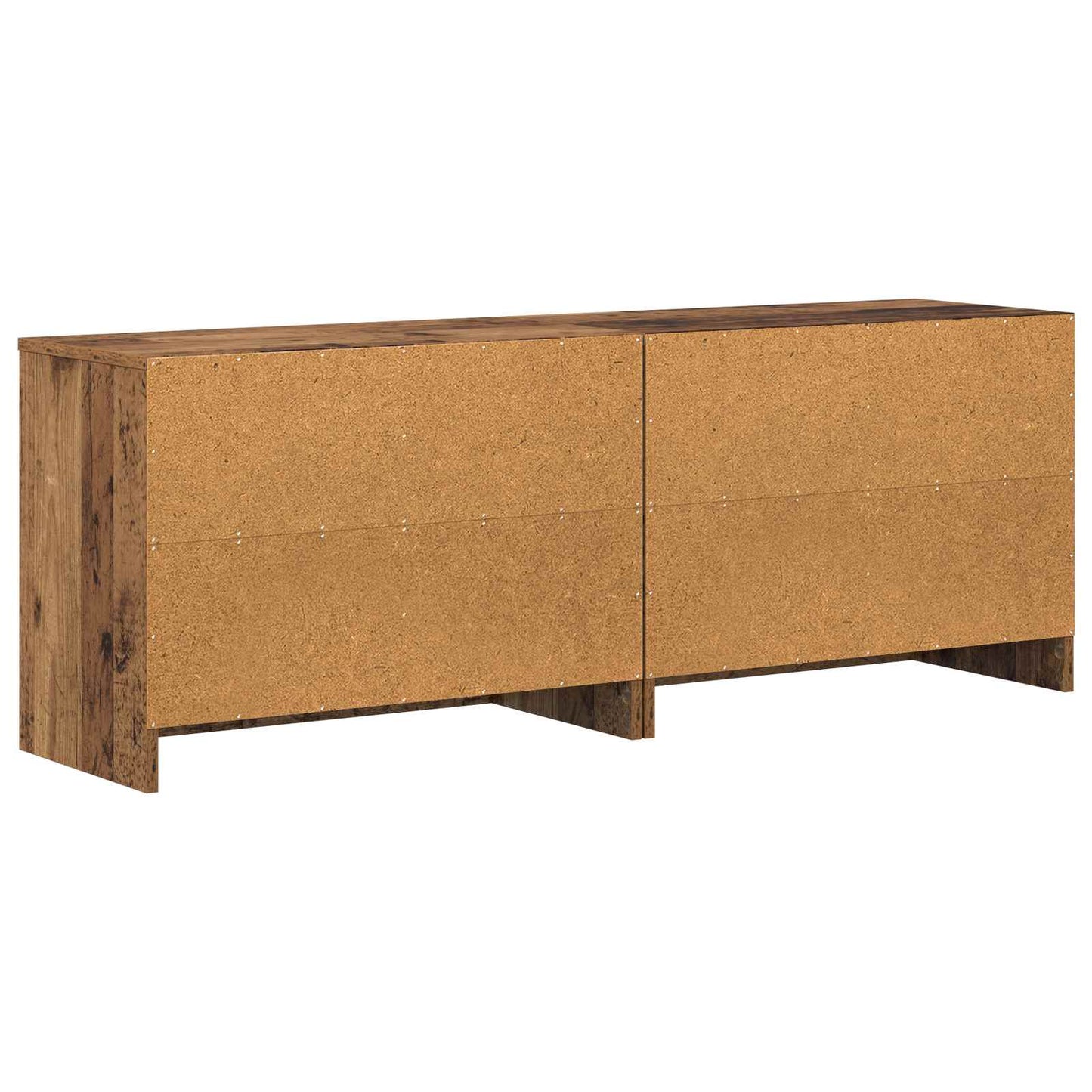 Bed Cabinet 2 pcs Old Wood 66 x 33 x 48 cm Engineered Wood