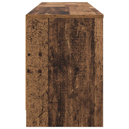 Bed Cabinet 2 pcs Old Wood 66 x 33 x 48 cm Engineered Wood